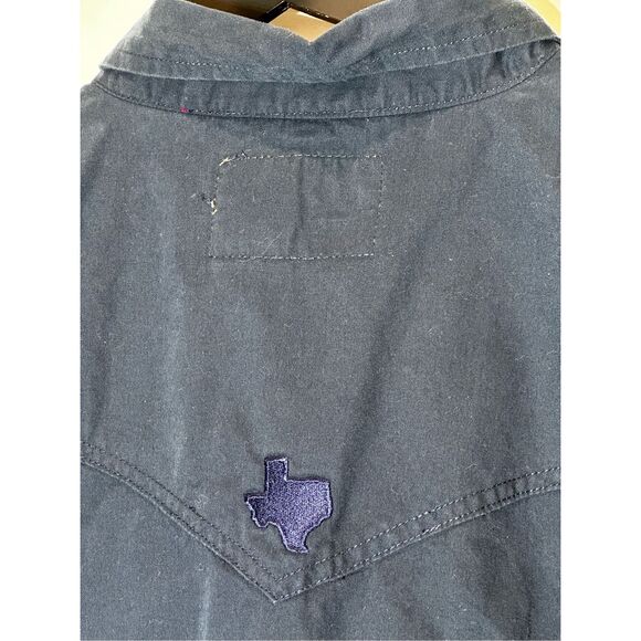 Rock Point size 2XL Texas flag long sleeve button down shirt - Picture 4 of 9